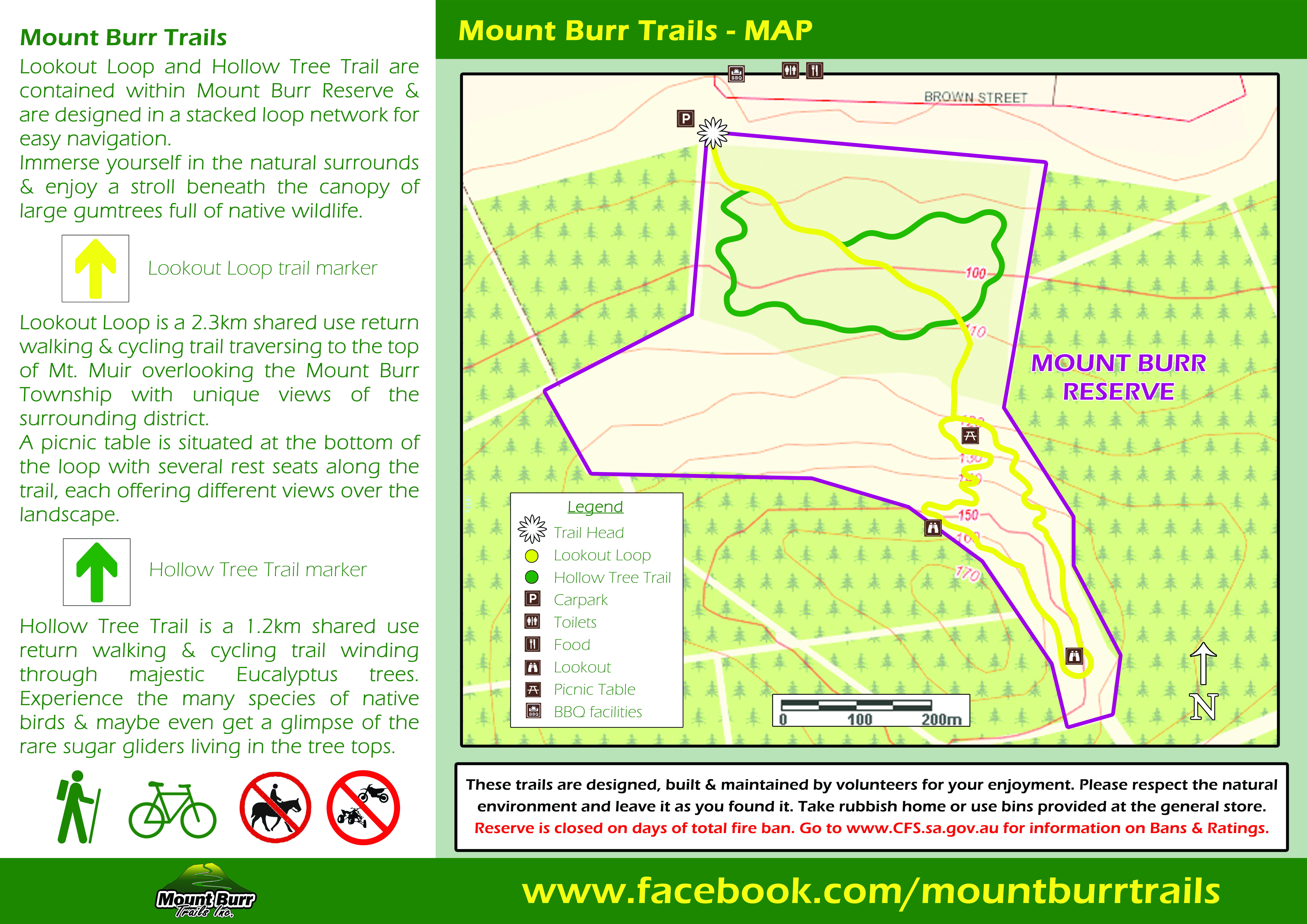 Mt Burr Rec Trails Inside Brochure 