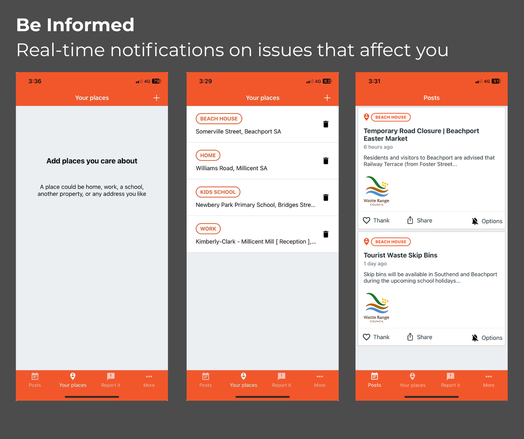 Be informed with the antenno app