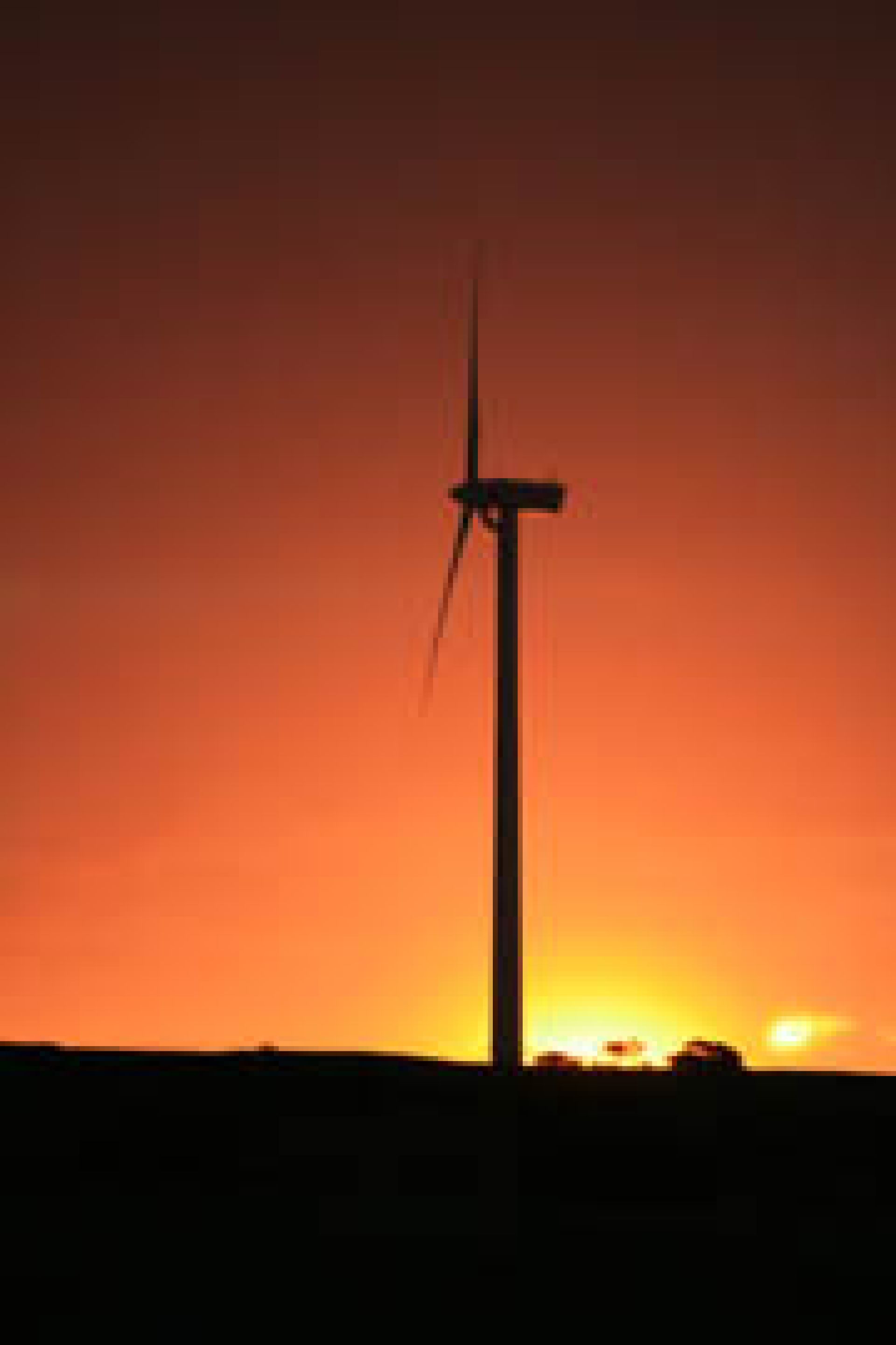 Windmill at Sunset