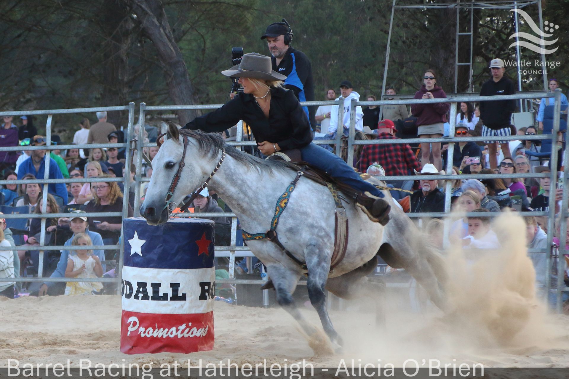 Barrel Racing at Hatherleigh - Alicia O'Brien