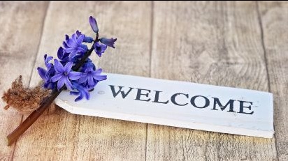 Welcome Plaque, New Residents, Welcome