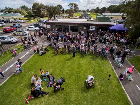 Road Safety Opening Aerial